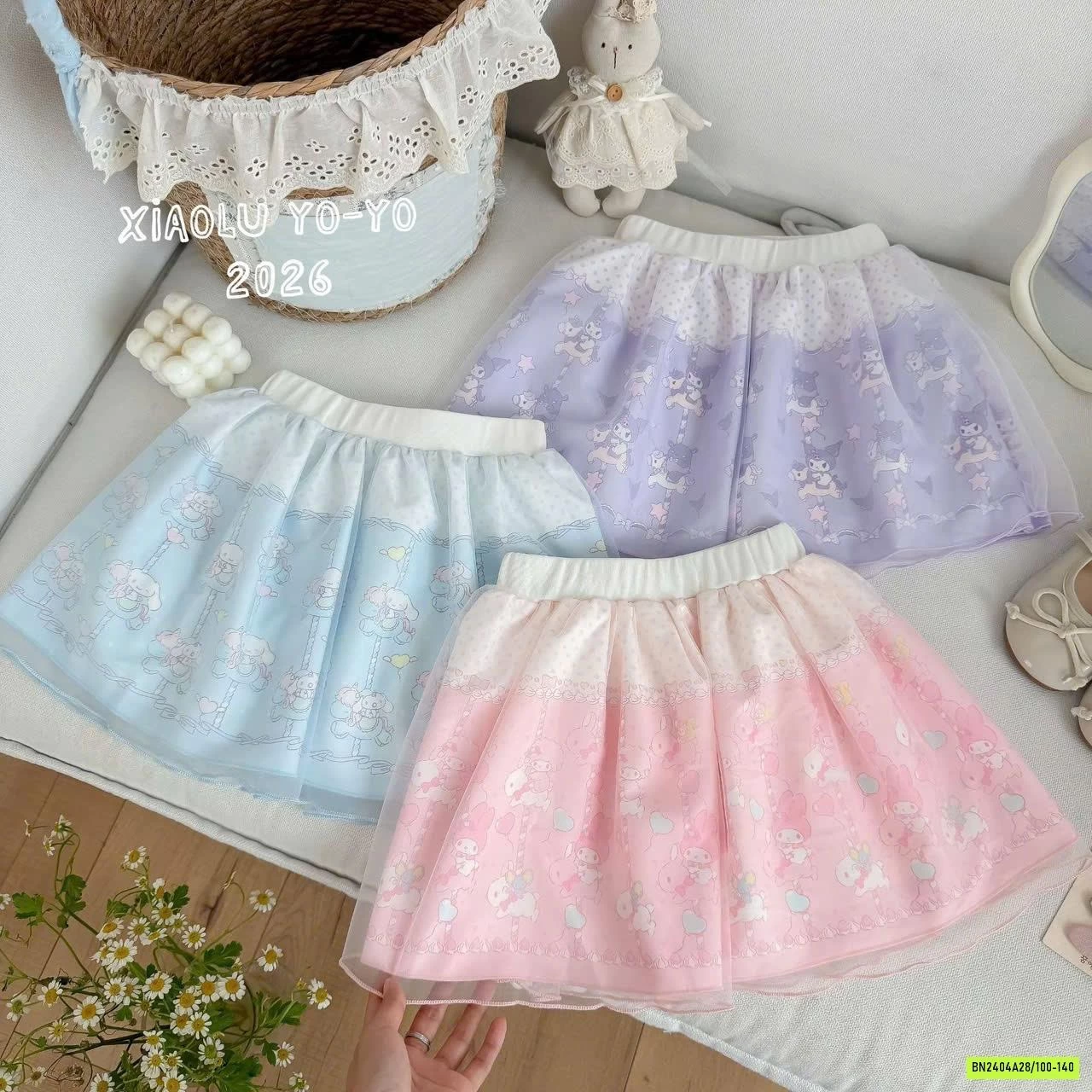 SÉT ÁO MIX CV SANRIO SIÊU XINH