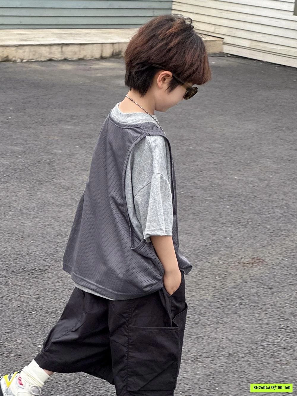 ÁO LƯỚI BÓNG RỔ MIX SHORT GIÓ AFTE