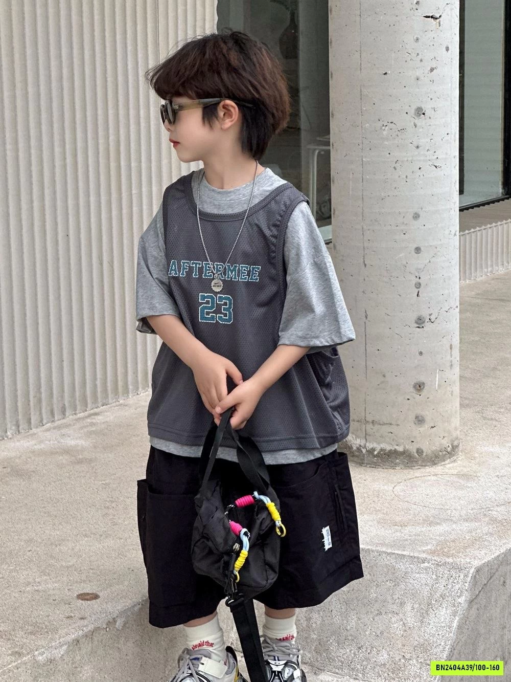 ÁO LƯỚI BÓNG RỔ MIX SHORT GIÓ AFTE