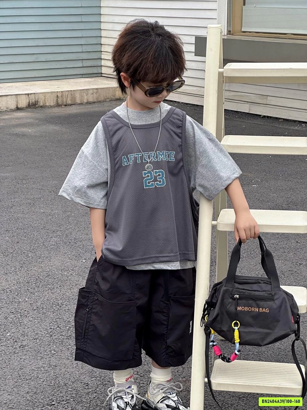 ÁO LƯỚI BÓNG RỔ MIX SHORT GIÓ AFTE