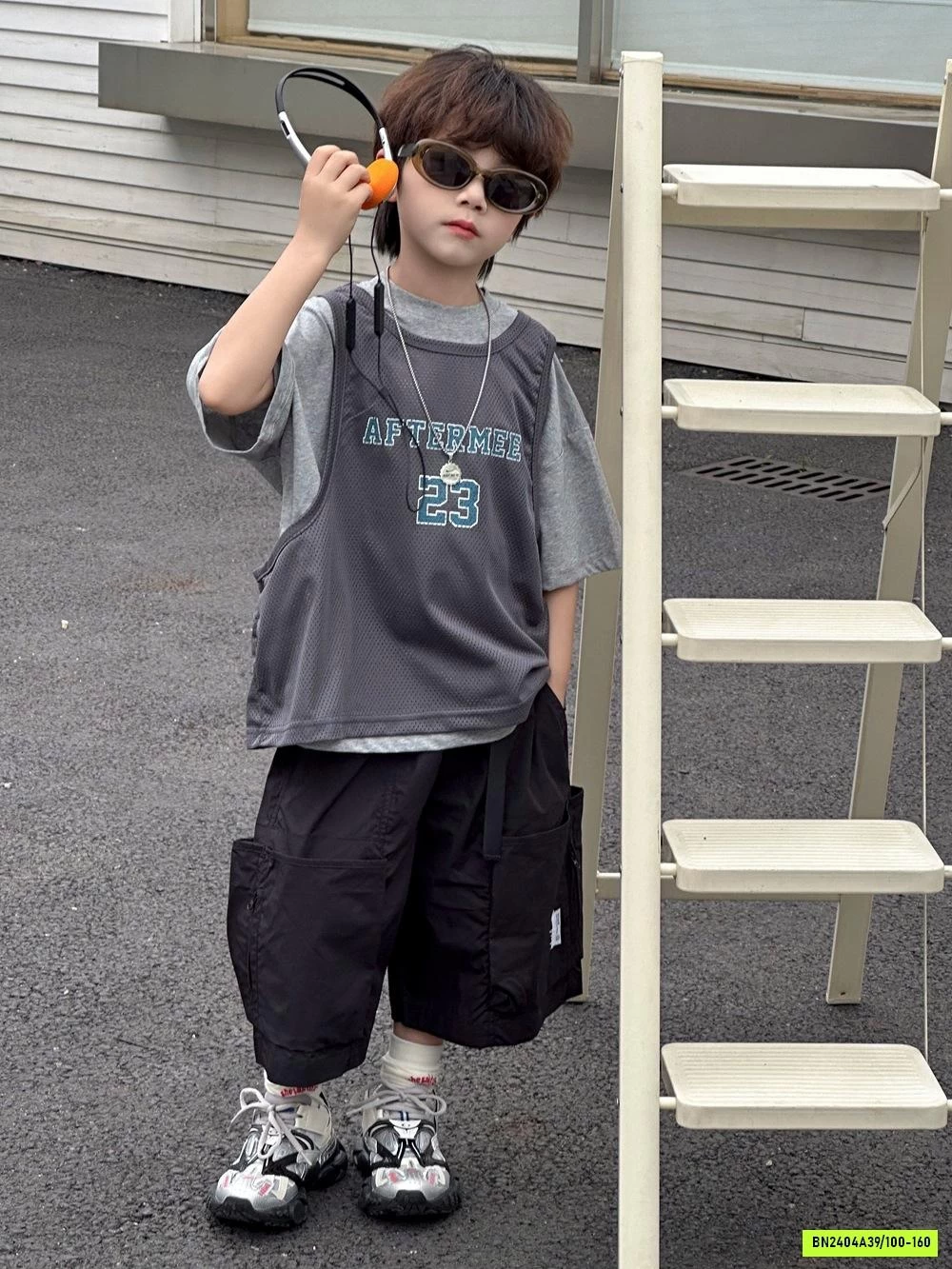 ÁO LƯỚI BÓNG RỔ MIX SHORT GIÓ AFTE