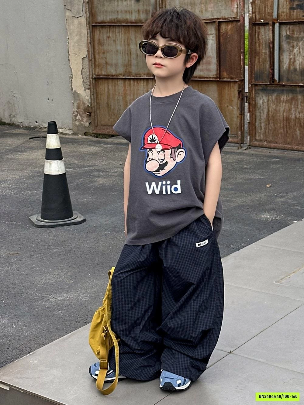 TANKTOP POPEYE MIX QUẦN GIÓ CARO AFTE