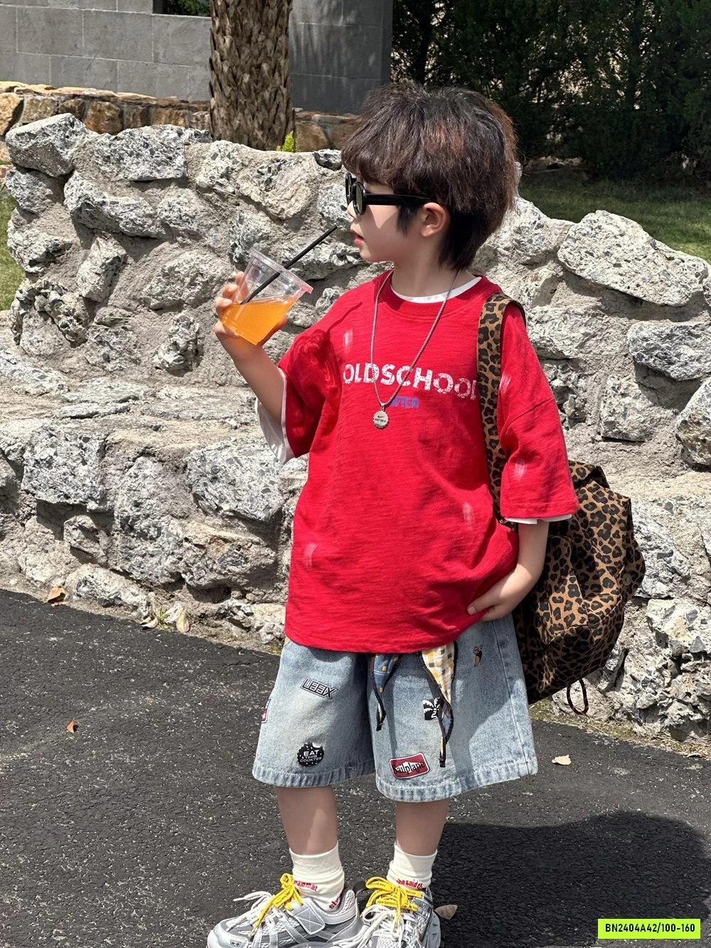 ÁO THUN ĐỎ XƯỚC OLDSCHOOL AFTE