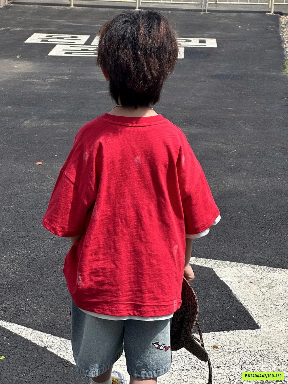 ÁO THUN ĐỎ XƯỚC OLDSCHOOL AFTE