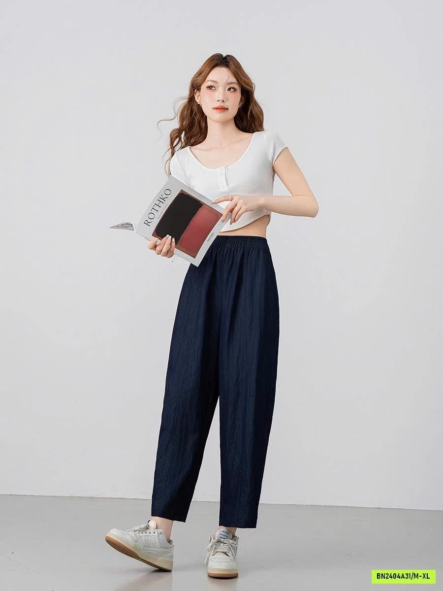 QUẦN BAGGY ĐŨI CẠP CHUN