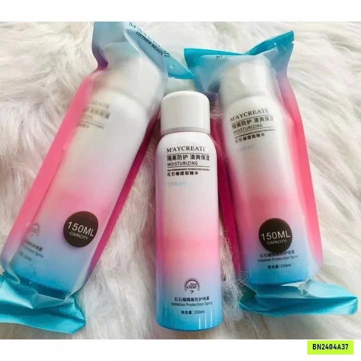 SÉT 2 CHAI XỊT CHỐNG NẮNG MAYCREATE