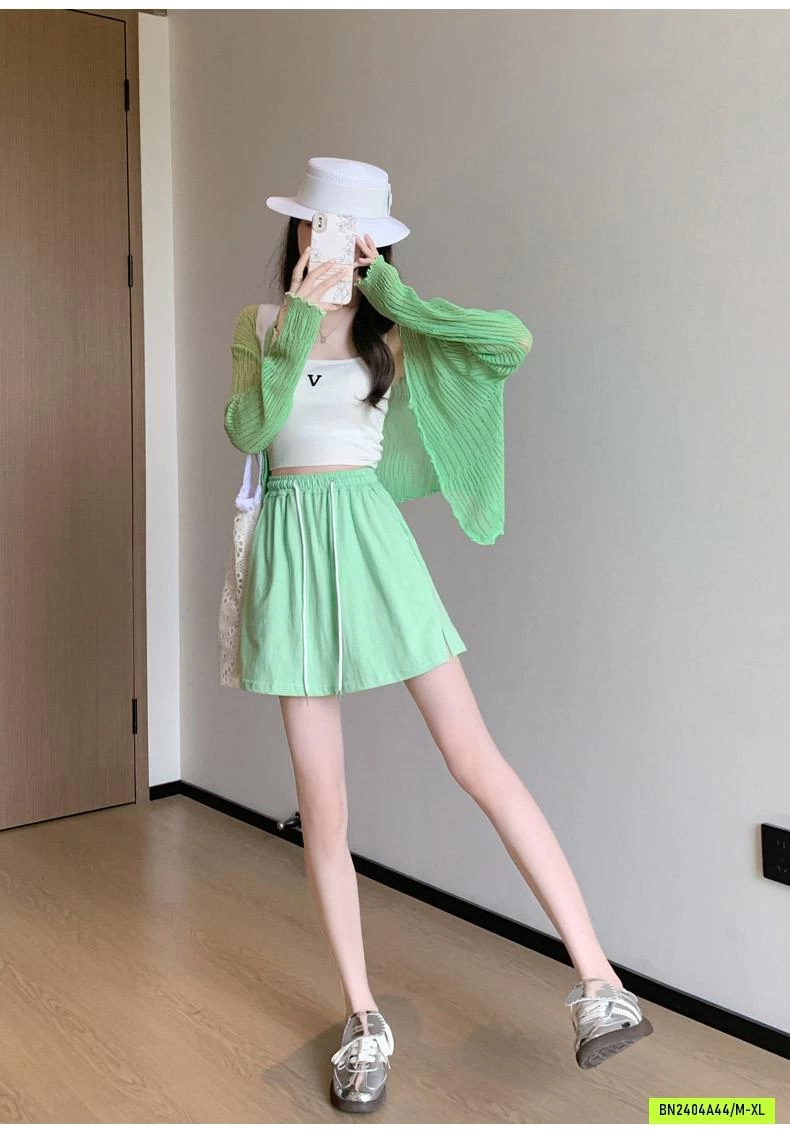 QUẦN VÁY COTTON CẠP CHUN