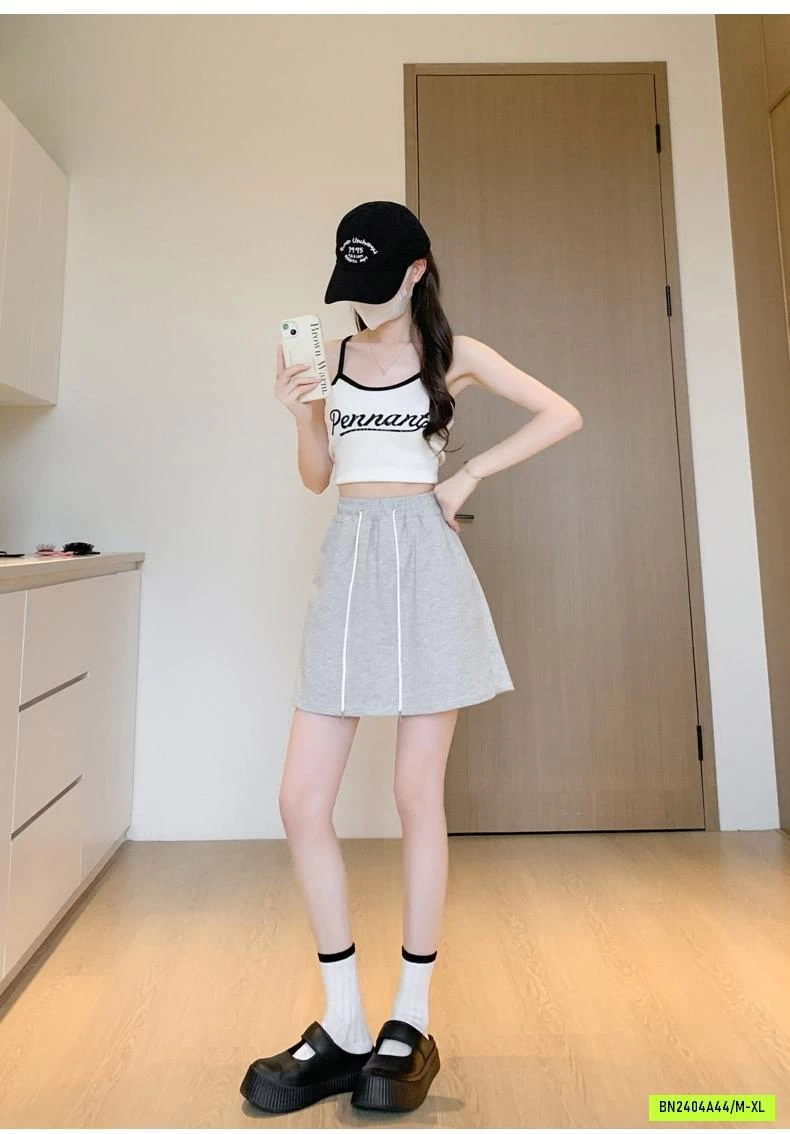 QUẦN VÁY COTTON CẠP CHUN