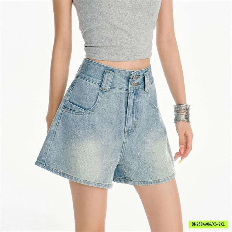SHORT JEANS CẠP CAO