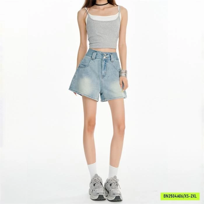 SHORT JEANS CẠP CAO