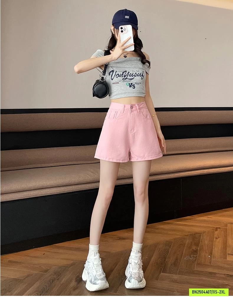SHORT JEANS TÚI RÁCH CẠP CAO