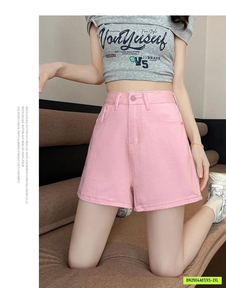 SHORT JEANS TÚI RÁCH CẠP CAO