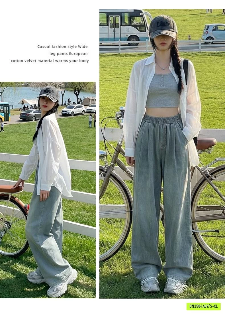 QUẦN JEANS SUÔNG ICE MÁT LẠNH