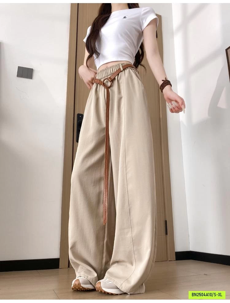 QUẦN BAGGY SUÔNG GÂN TRƯỚC