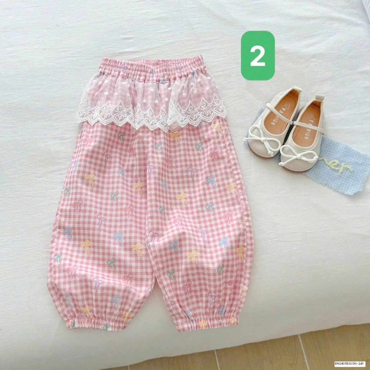 QUẦN BOOM CHỐNG MUỖI ĐÁP REN NINGLI