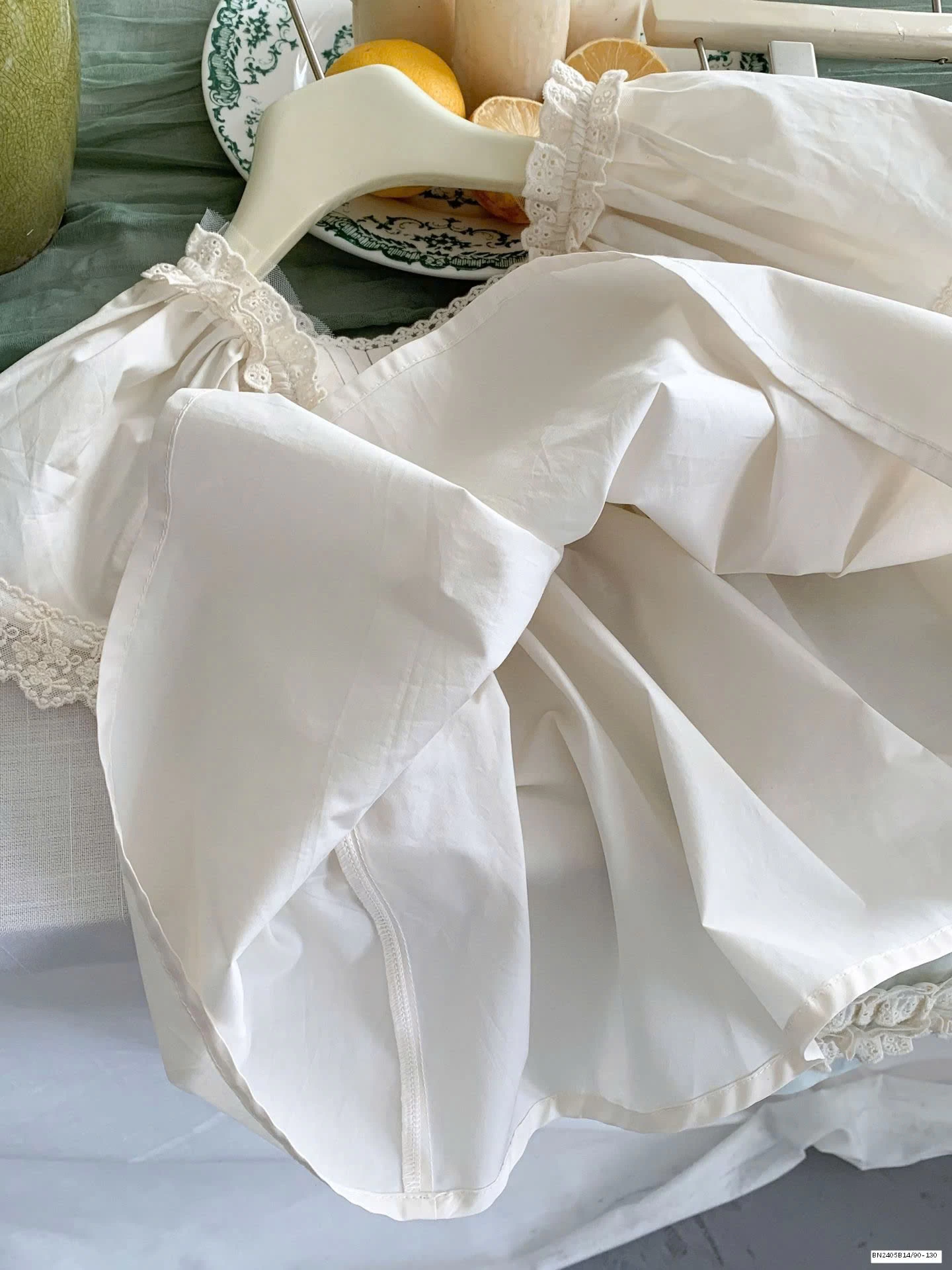 SET ÁO BBD HOA NỔI MIX QUẦN ỐNG RỘNG BG