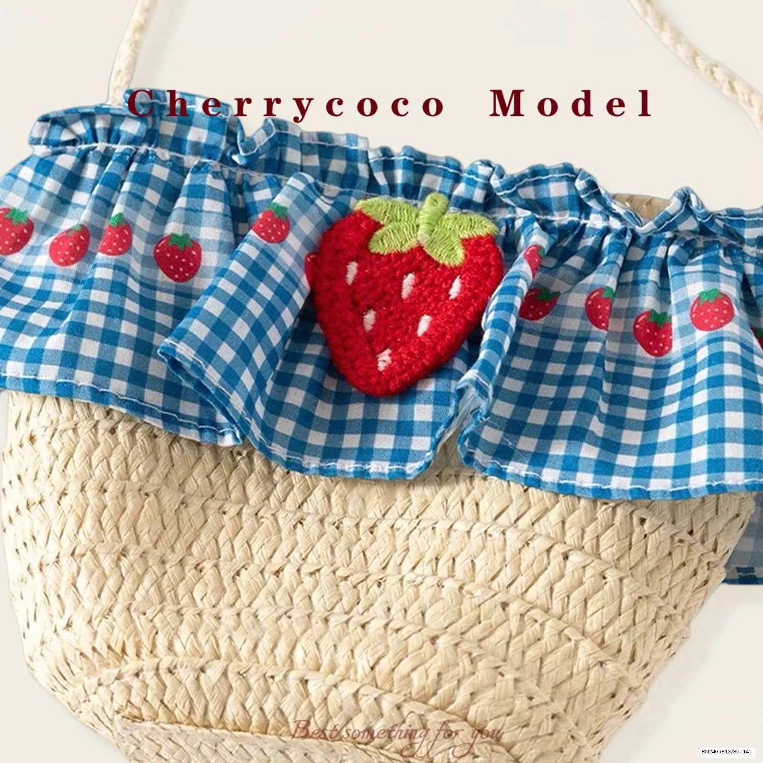 VÁY 2 DÂY KẺ CARO CHERRYCOCO BG