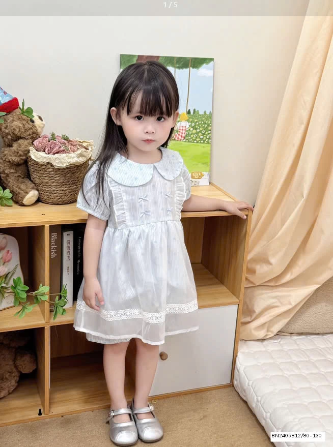 ĐẦM XANH TAY BỒNG BÉ GÁI