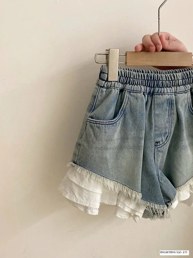 SET ÁO THUN KITTY MUỐI TIÊU MIX SHORT JEAN