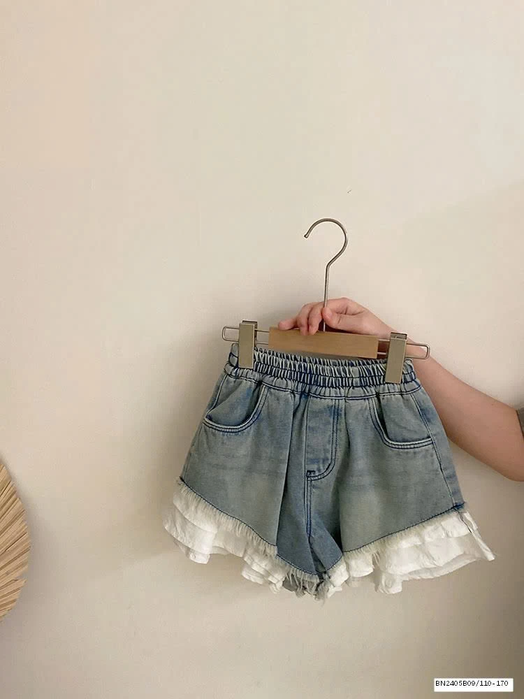 SET ÁO THUN KITTY MUỐI TIÊU MIX SHORT JEAN