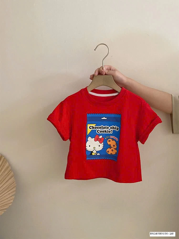 SET ĐỒ HỌA TIẾT HÌNH MÈO PHỐI QUẦN LEGGING BÉ GÁI