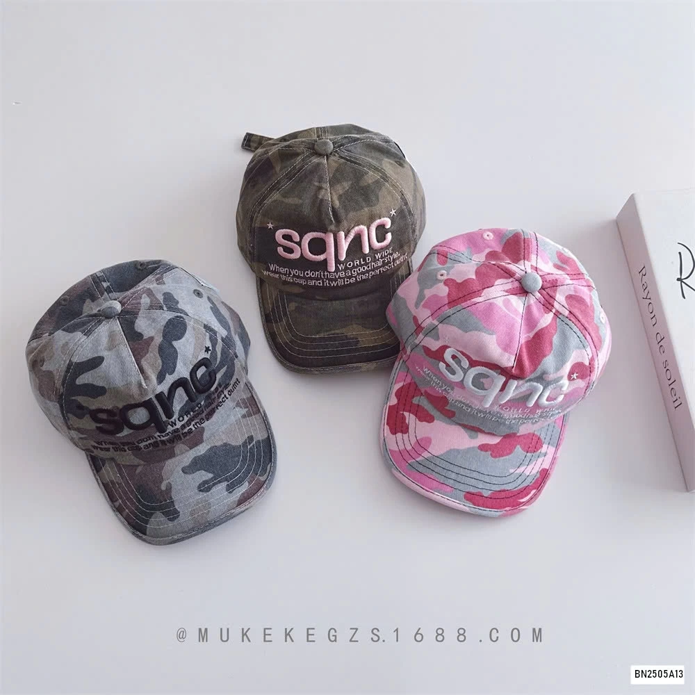 MŨ KẾT RẰN RI THÊU CHỮ