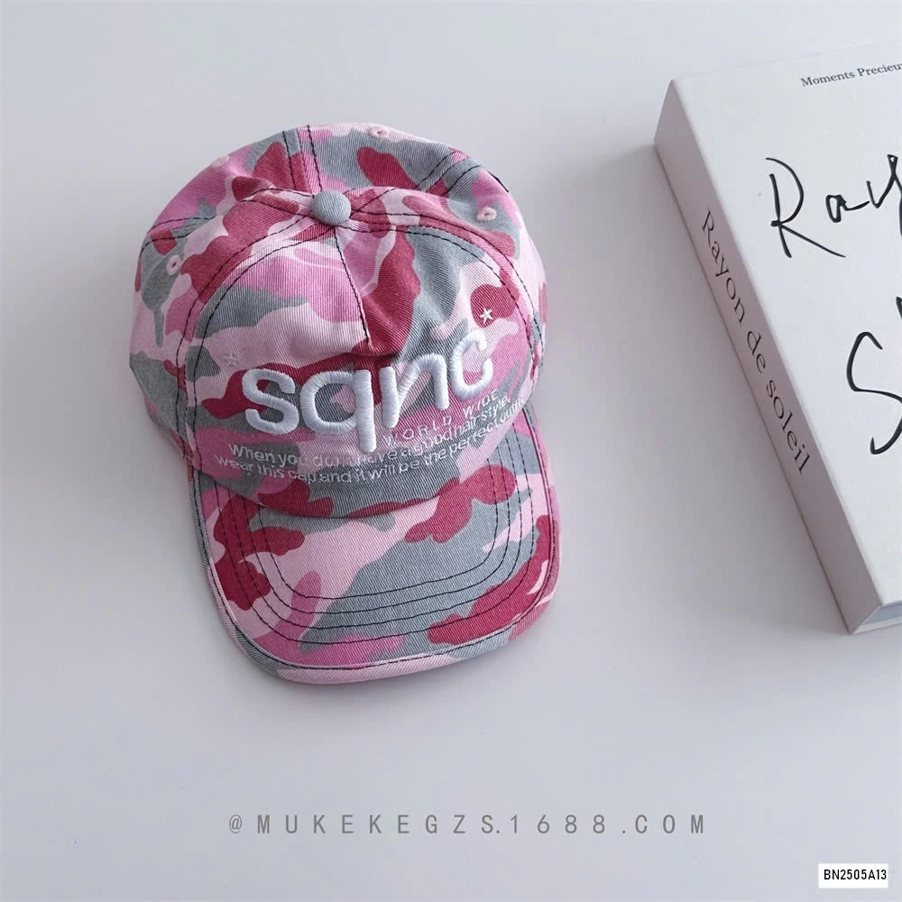 MŨ KẾT RẰN RI THÊU CHỮ