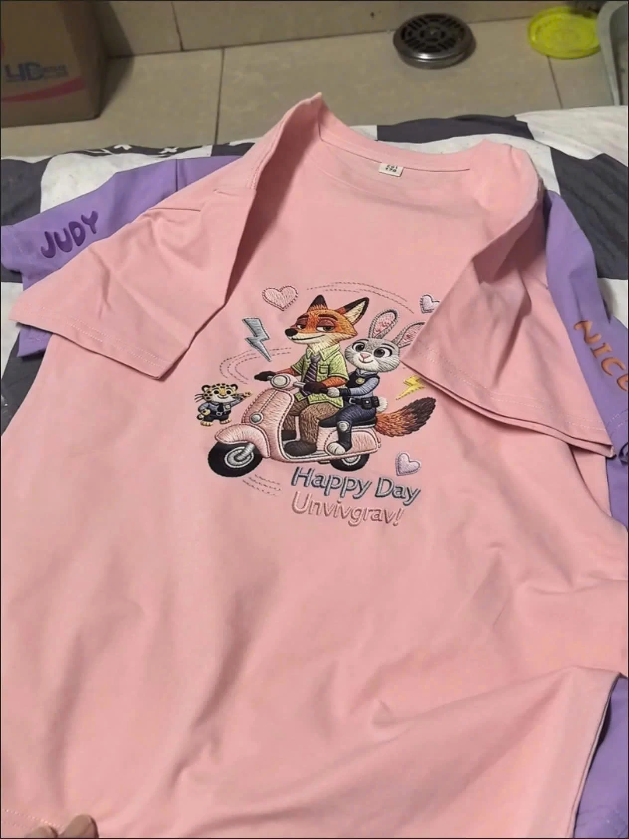 SET 2 ÁO THUN ZOOTOPIA