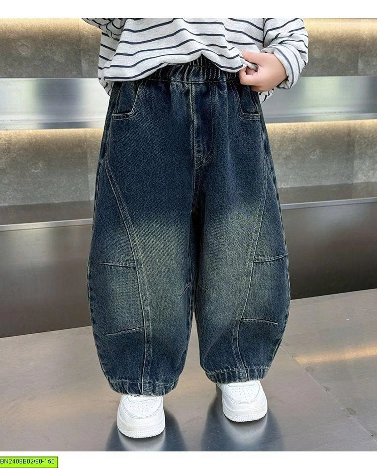 QUẦN JEANS DÁNG THỤNG MẪU MỚI