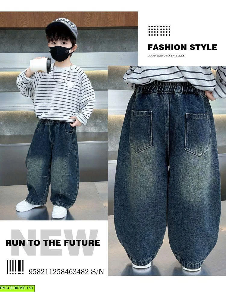 QUẦN JEANS DÁNG THỤNG MẪU MỚI