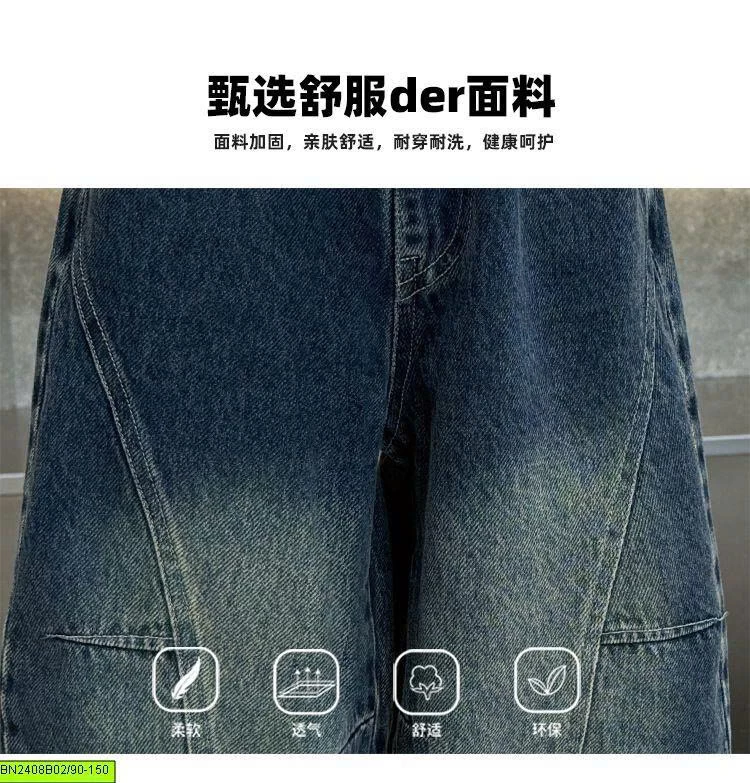 QUẦN JEANS DÁNG THỤNG MẪU MỚI