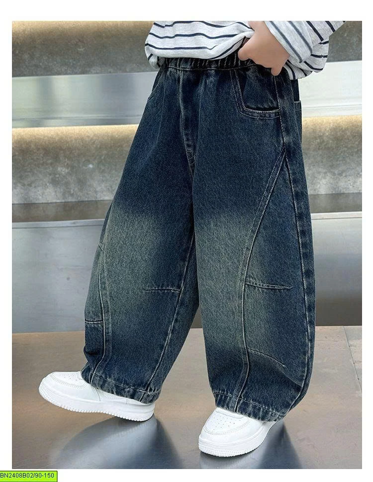 QUẦN JEANS DÁNG THỤNG MẪU MỚI