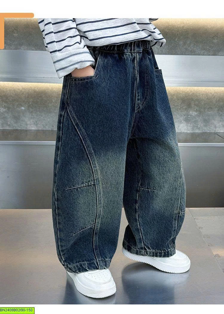 QUẦN JEANS DÁNG THỤNG MẪU MỚI