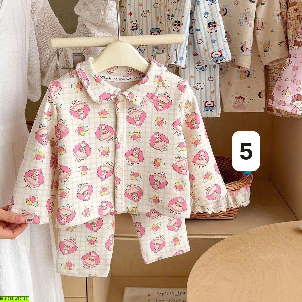 BỘ NGỦ IN HÌNH CUTE BÉ
