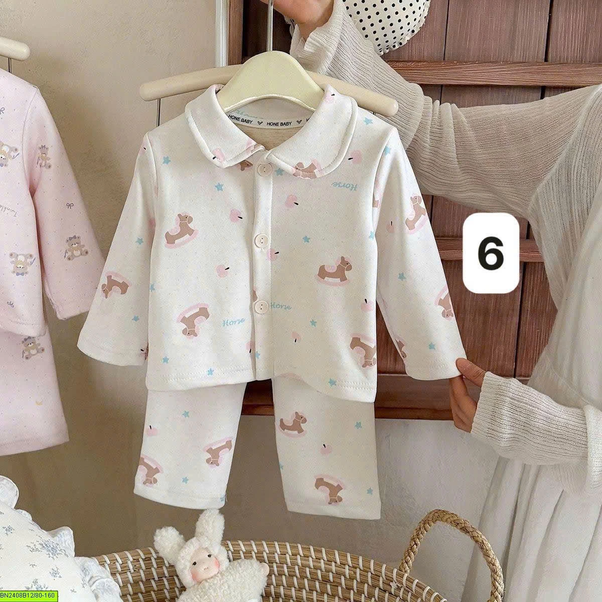 BỘ NGỦ IN HÌNH CUTE BÉ