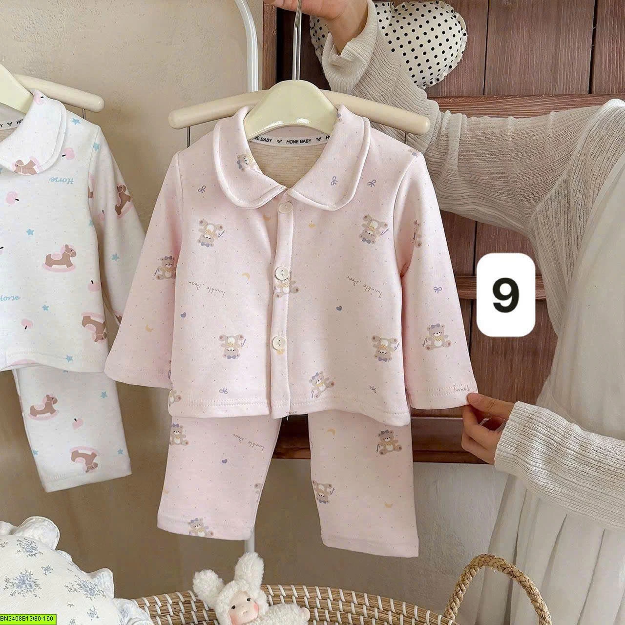 BỘ NGỦ IN HÌNH CUTE BÉ