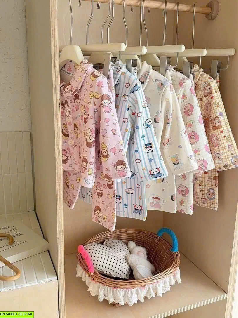 BỘ NGỦ IN HÌNH CUTE BÉ