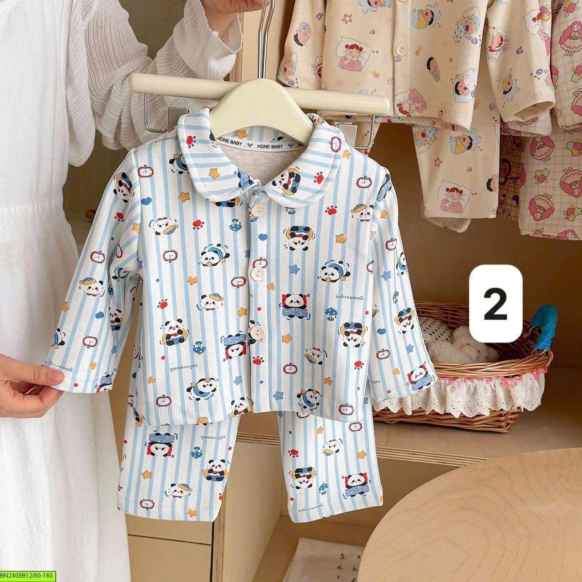 BỘ NGỦ IN HÌNH CUTE BÉ