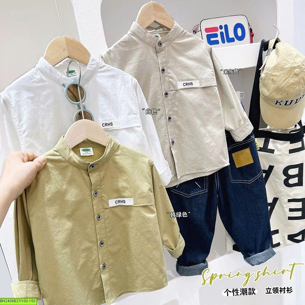 ÁO SƠ MI CỔ TÀU KACADY