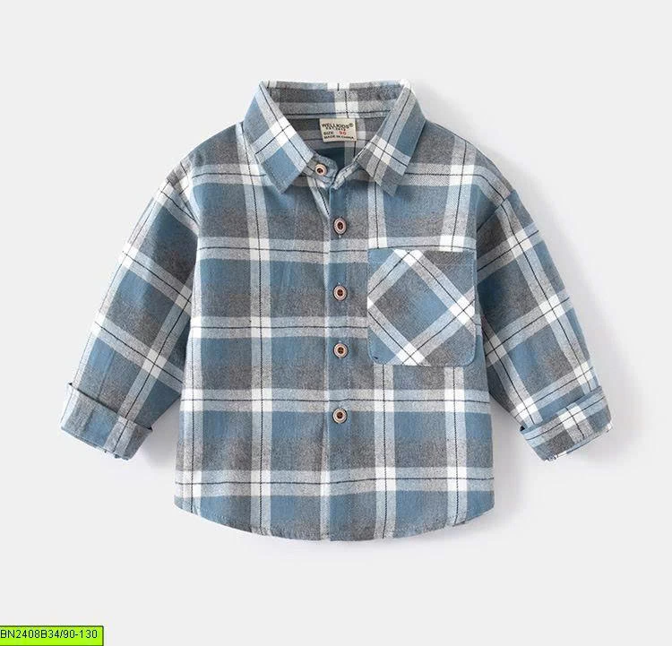 ÁO SƠ MI CARO WELLKIDS