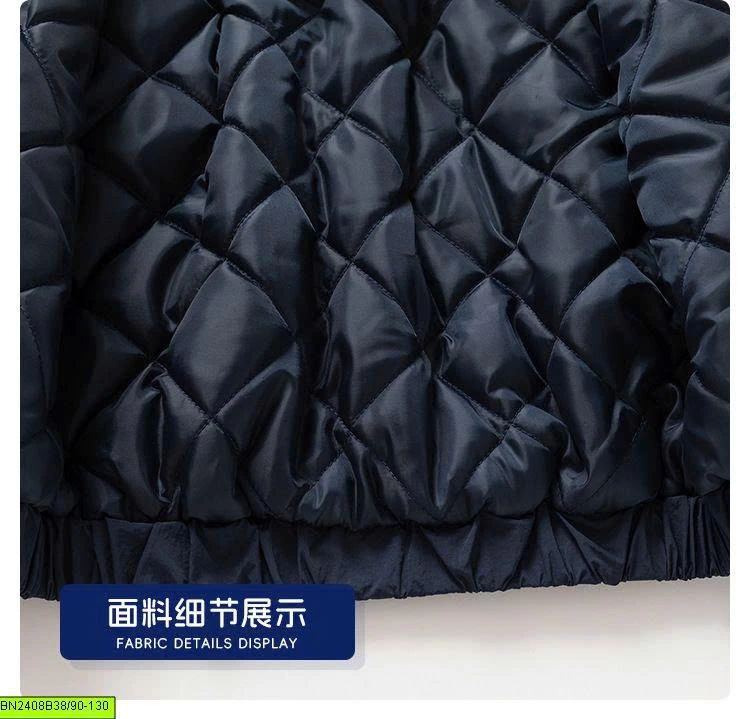 ÁO KHOÁC PHAO PHỐI CỔ LOGO NGỰA