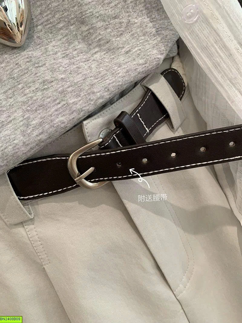 QUẦN SHORT NỮ KÈM THẮT LƯNG