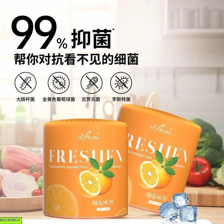 COMBO 3 HỘP KHỬ MÙI TỦ LẠNH HƯƠNG CAM