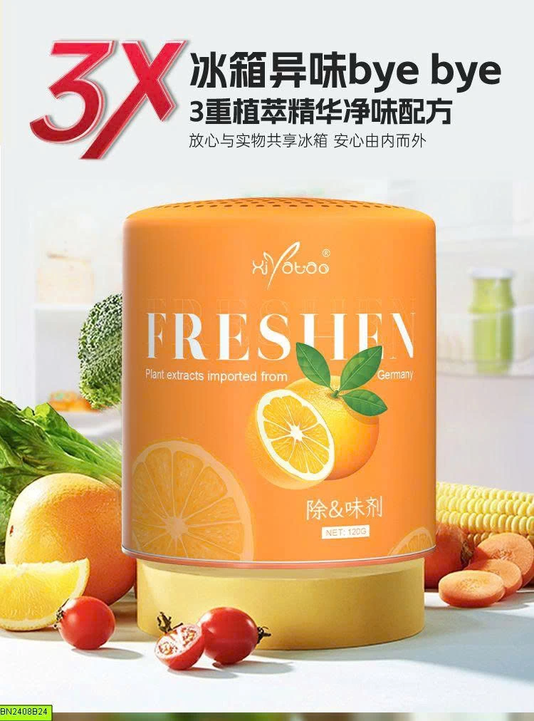 COMBO 3 HỘP KHỬ MÙI TỦ LẠNH HƯƠNG CAM