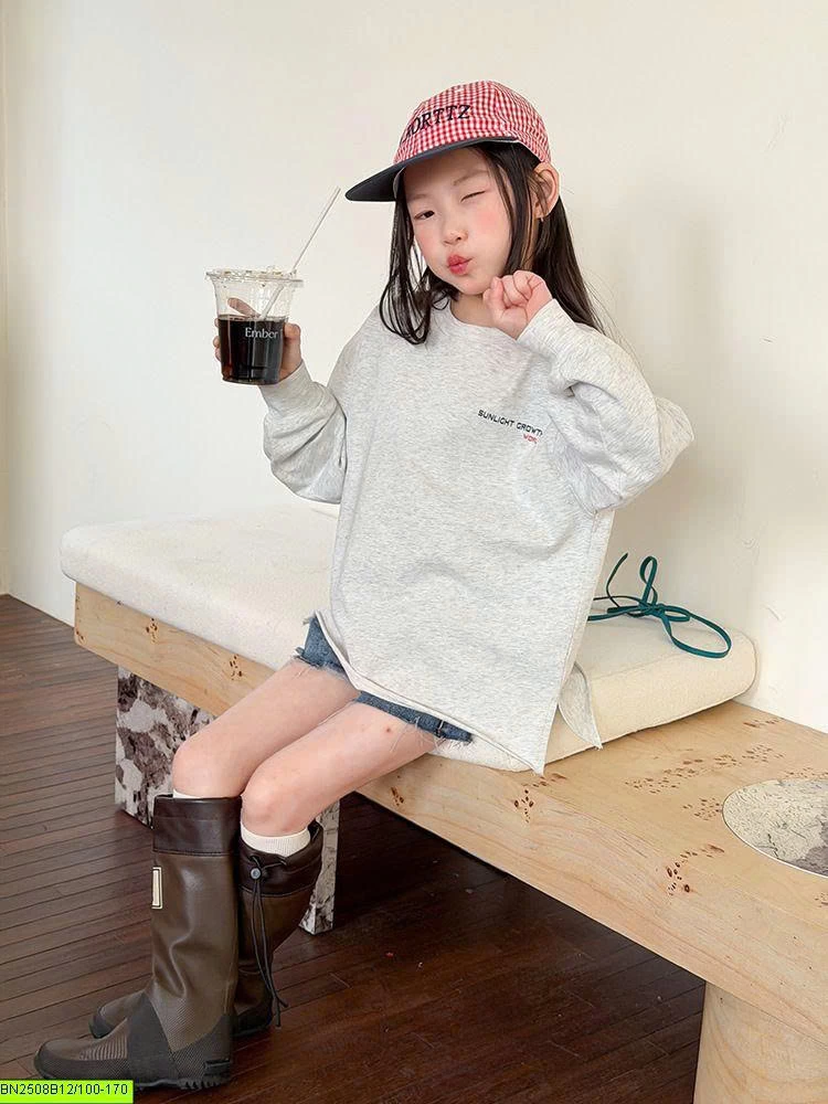 SET ÁO SUNLIGHT + QUẦN SHORT JEAN AMBB