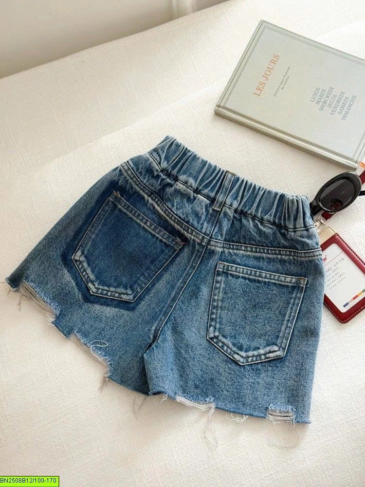 SET ÁO SUNLIGHT + QUẦN SHORT JEAN AMBB