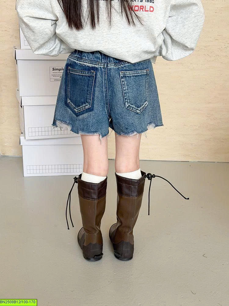 SET ÁO SUNLIGHT + QUẦN SHORT JEAN AMBB