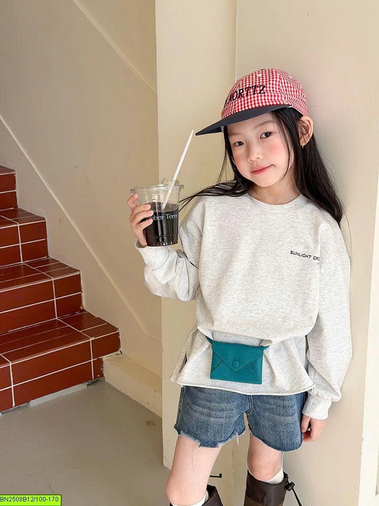 SET ÁO SUNLIGHT + QUẦN SHORT JEAN AMBB