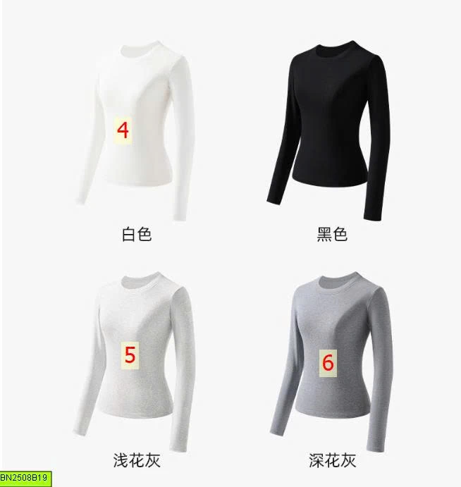 ÁO THUN DÀI TAY FORM ÔM