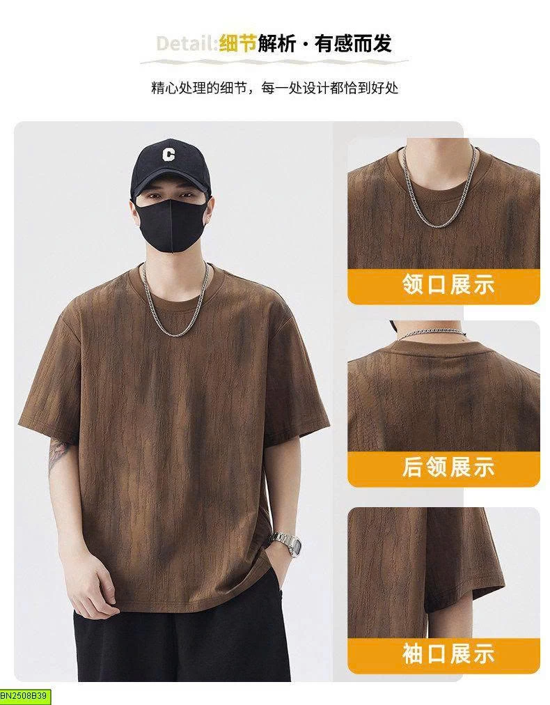 ÁO THUN NAM XƯỚC LOANG